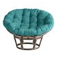 Teal Microsuede Papasan Chair Cushion image number 0