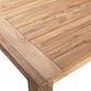 Corozal Natural Reclaimed Teak Wood Outdoor Dining Table image number 1