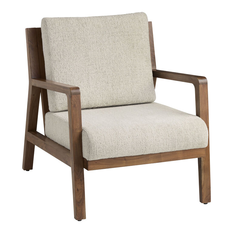 Delaney Dark Pecan Upholstered Chair image number 1