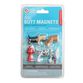 Dog Butt Magnets 6 Pack image number 1