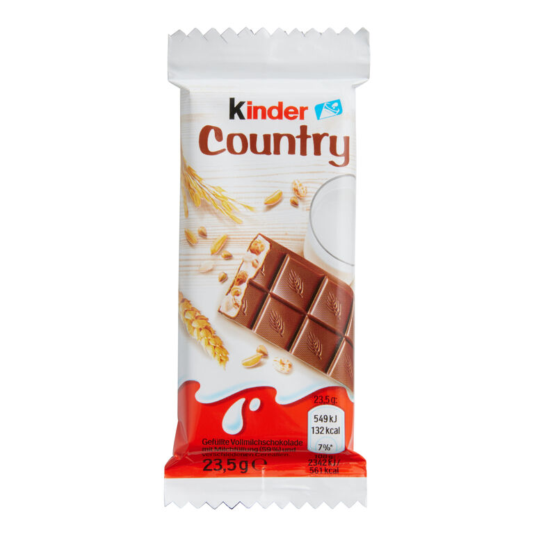 Kinder Country Milk and Cereal Chocolate Bar image number 1