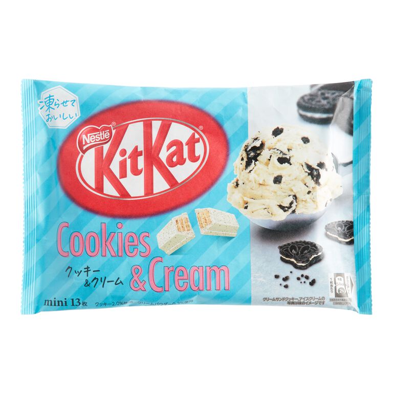 Nestle Kit Kat Cookies & Cream Wafer Bars Bag image number 1