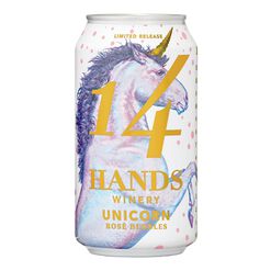14 Hands Unicorn Rose Bubbles 375ml Can