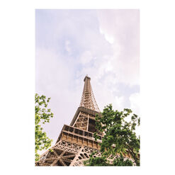 Buen Dia La Tour Eiffel Photographic Wall Art Print