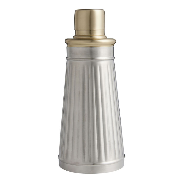 Orson Matte Gold Stainless Steel Cocktail Shaker image number 1
