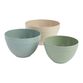 Upcycle Bamboo Fiber Mixing Bowls 3 Pack image number 0
