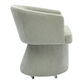 Bethwin Upcycled Velvet Upholstered Office Chair image number 2