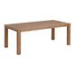 Corsica Light Brown Slatted Eucalyptus Outdoor Dining Table image number 0