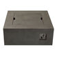 Baltic Square Glacier Gray Faux Stone Gas Fire Pit Table image number 4