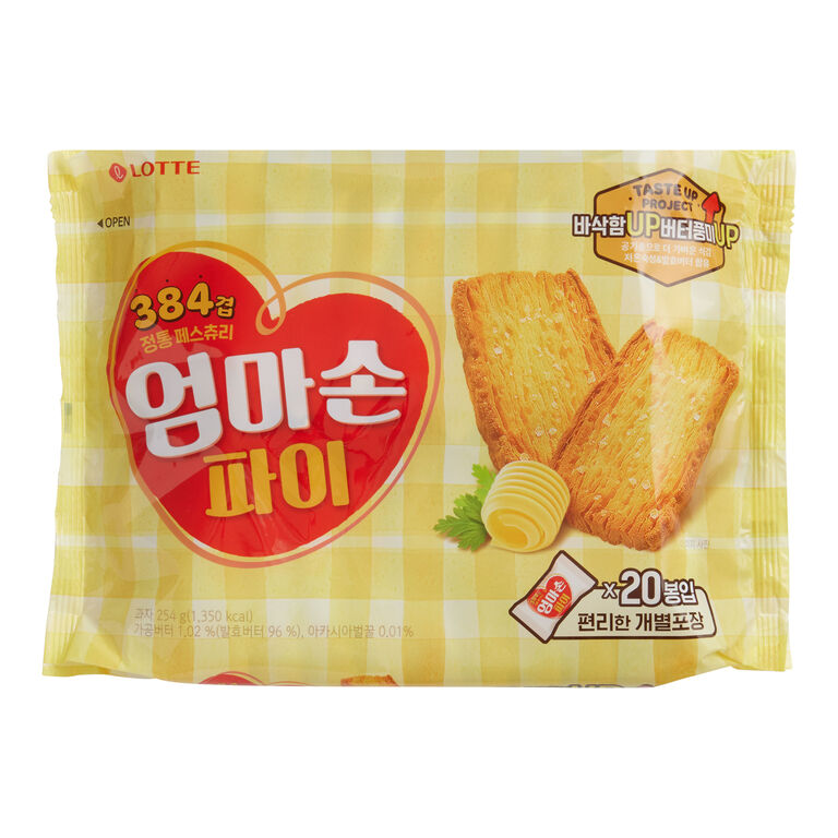 Lotte Family Pie Butter Biscuits image number 1