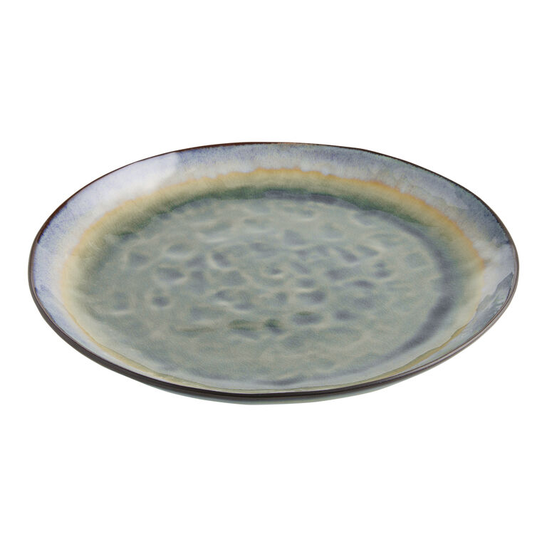 Sota Gray Reactive Glaze Serving Platter image number 1