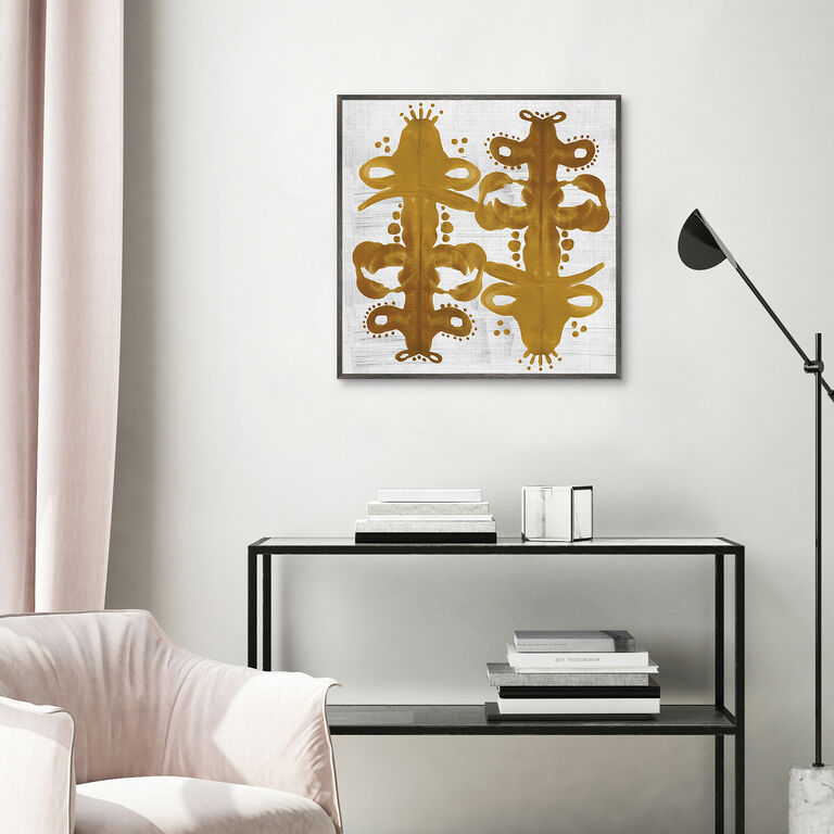 Twins By Nikki Chu Framed Canvas Wall Art image number 3