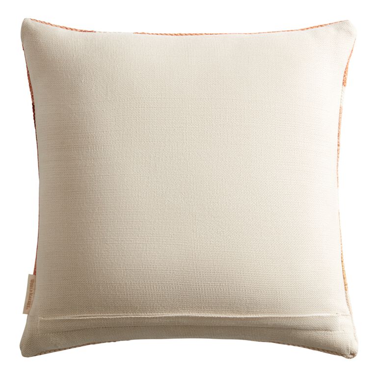 Tonal Woven Geometric Indoor Outdoor Throw Pillow image number 3