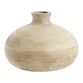 CRAFT Medium Whitewash Mango Wood Vase image number 0