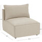 Tyson Modular Sectional Armless Chair image number 5