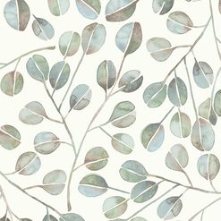 Cat Coquillette Eucalyptus Branch Peel And Stick Wallpaper