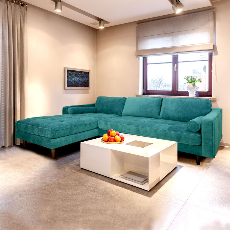 Rawson Tufted Track Arm Sectional Sofa image number 2