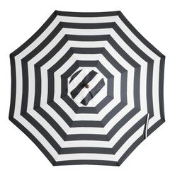 Striped 9 Ft Replacement Umbrella Canopy