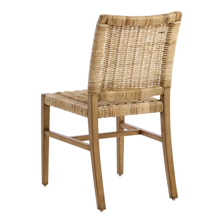 Amolea Wood and Rattan Dining Chair Set of 2 image number 5