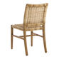 Amolea Wood and Rattan Dining Chair Set of 2 image number 4