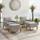 Capella All Weather Wicker 5 Piece Outdoor Furniture Set image number 1