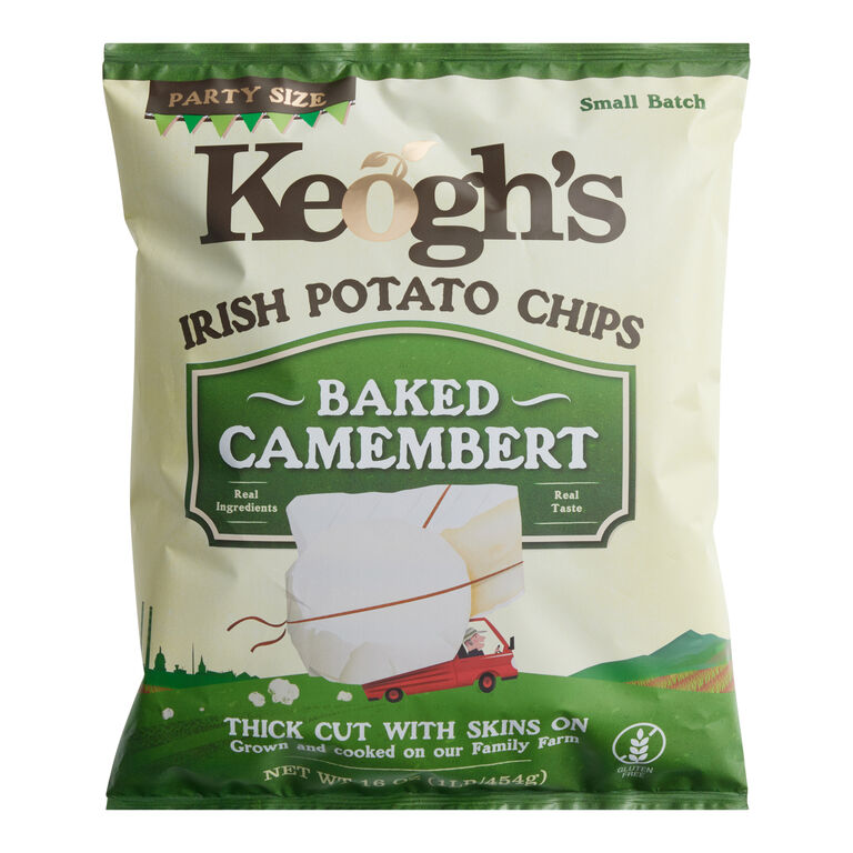 Keogh's Baked Camembert Irish Potato Chips image number 1
