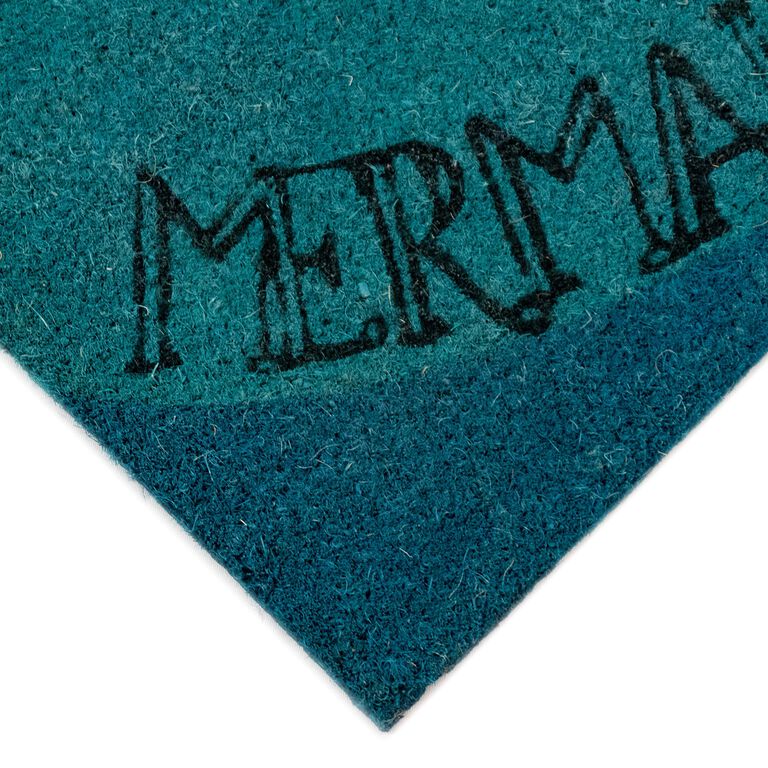Blue Mermaid Sighting Coir Doormat image number 2