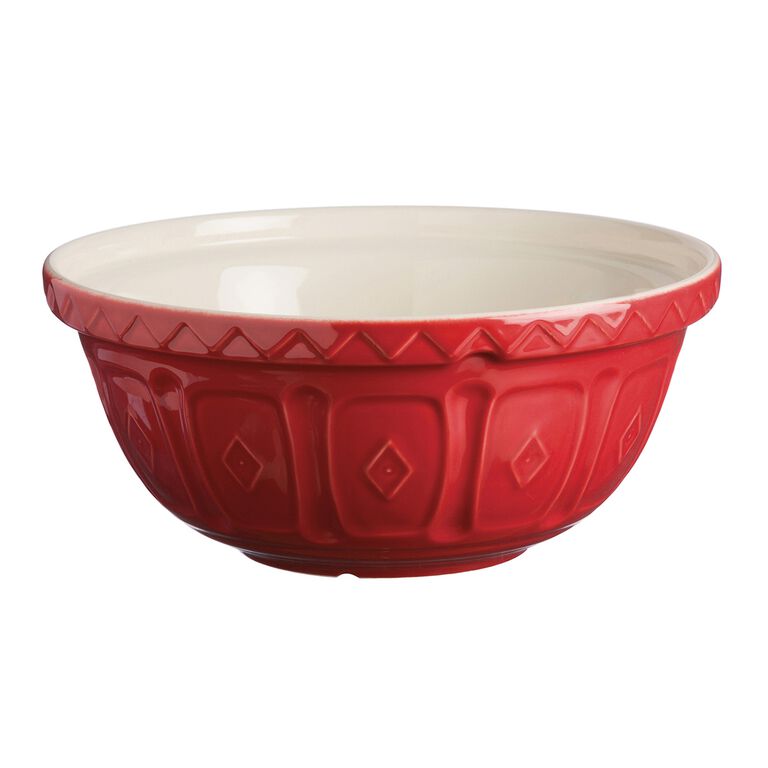 Mason Cash Red Color Mix Mixing Bowl image number 3