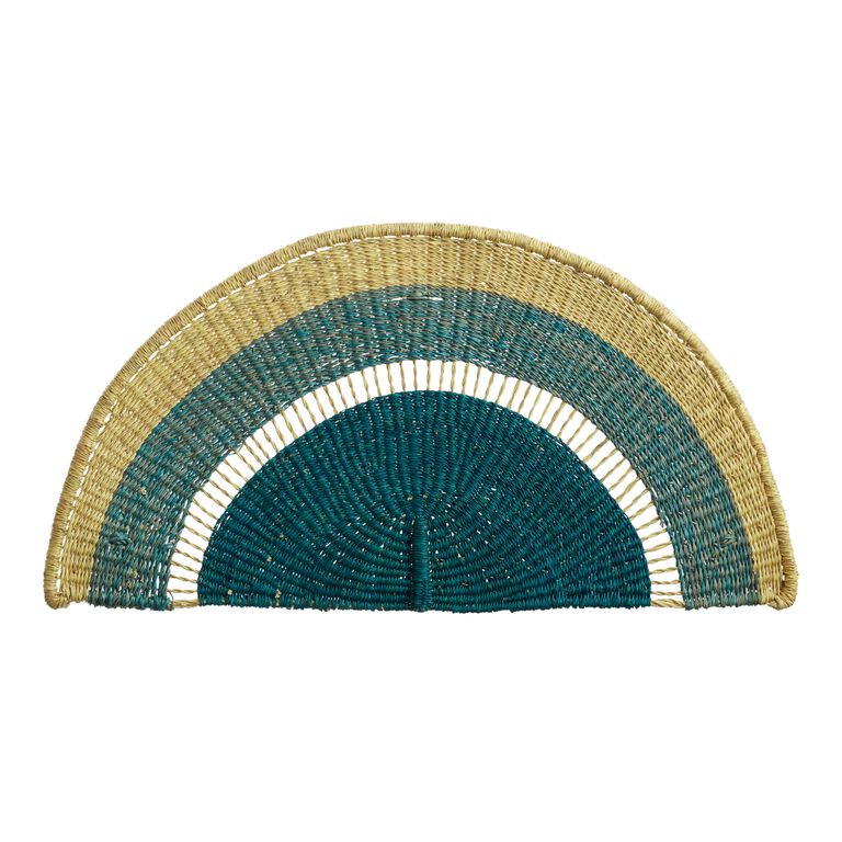 All Across Africa Blue Woven Arch Wall Decor image number 1