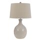 Harden Ivory Ceramic Diamond Table Lamps Set Of 2 image number 0