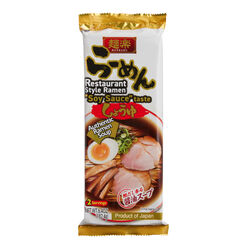 Menraku Soy Sauce Ramen Noodle Soup 2 Pack