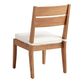Calero Natural Teak Outdoor Dining Chair Set Of 2 image number 2
