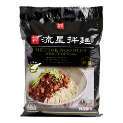 A-Sha Meteor Instant Noodles with Fried Sauce 4 Pack