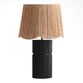 Natural Jute Rope Scalloped Table Lamp Shade image number 3