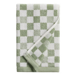 Asteria Checkered Terry Hand Towel
