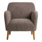 Freja Faux Sherpa Upholstered Armchair image number 2