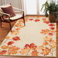 Fall Leaves Border Indoor Outdoor Rug image number 1
