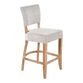 Monroe Oatmeal Upholstered Counter Stool image number 0