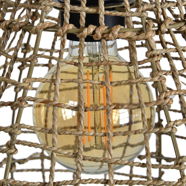 Hanni Seagrass Open Weave Pendant Lamp image number 5