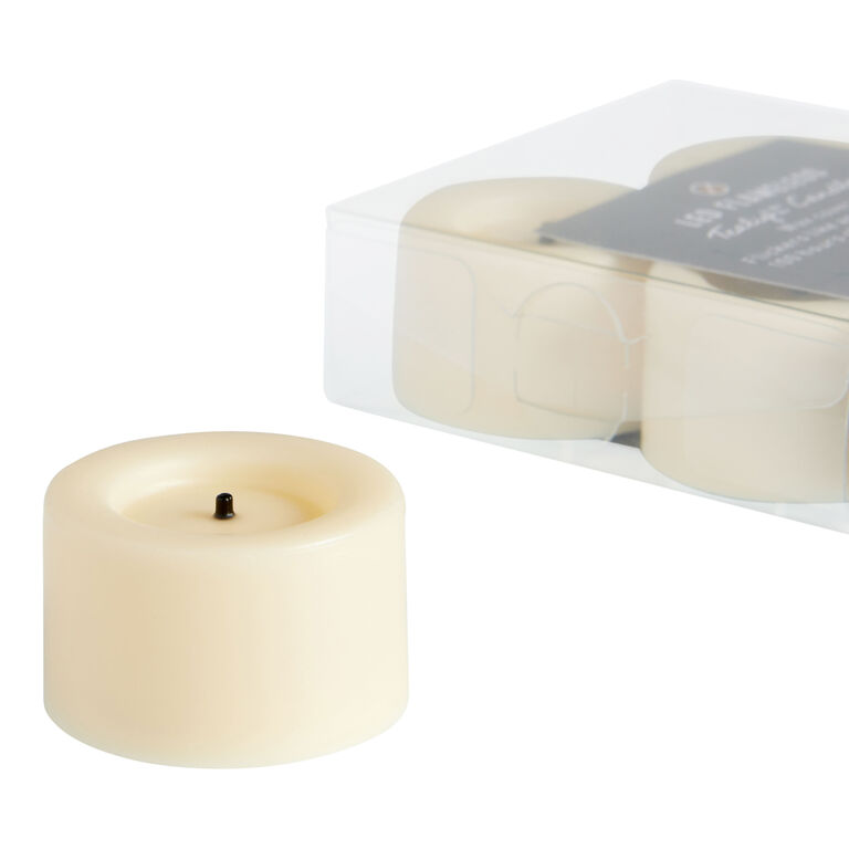 Flameless LED Tealight Candles, 4-Pack image number 2