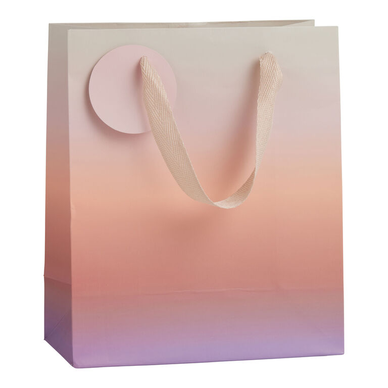 Medium Sunset Ombre Gift Bag image number 1