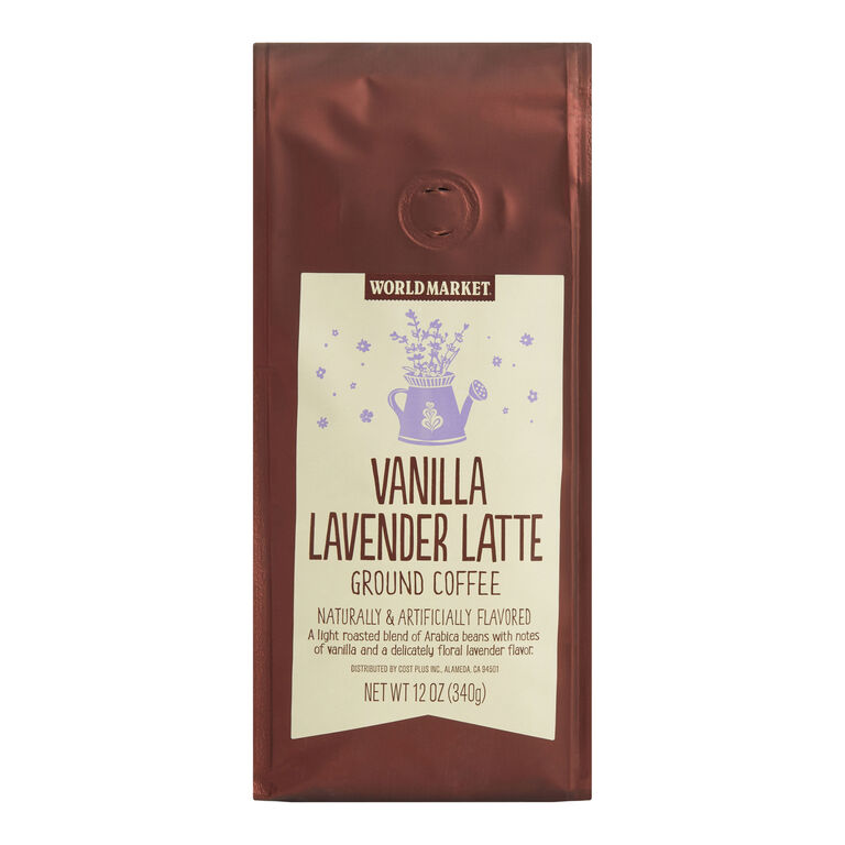 World Market® Vanilla Lavender Latte Ground Coffee 12 oz. image number 1