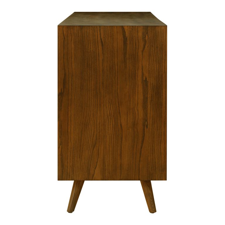 Fairbanks Pecan Brown Ash Wood Dresser image number 6