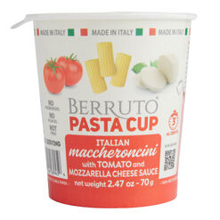 Berruto Tomato and Mozzarella Macaroni Pasta Cup Set of 2