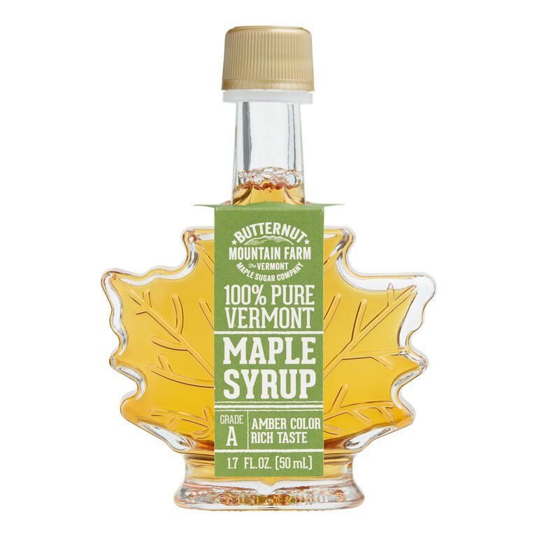 Mini Butternut Mountain Farm Maple Leaf Syrup image number 1