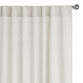 White And Tan Diamond Cotton Sleeve Top Curtains Set of 2 image number 0