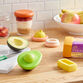 Food Huggers Silicone Cheese Savers 4 Piece Set image number 1