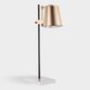 Brass and White Marble Adjustable Dominic Table Lamp image number 1