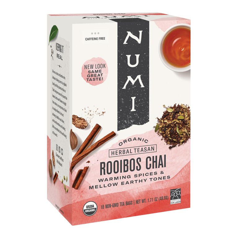 Numi Organic Rooibos Chai Tea 18 Count image number 1
