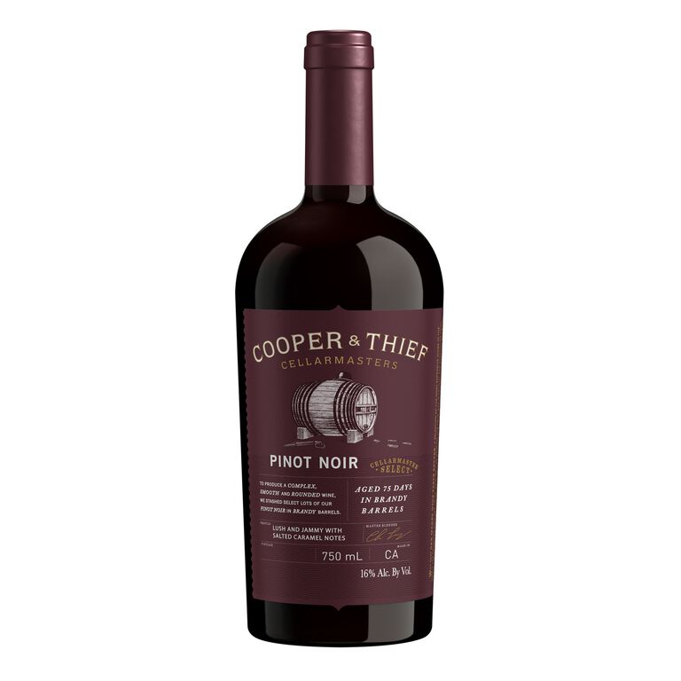 Cooper and Thief Brandy Barrel Pinot Noir image number 1